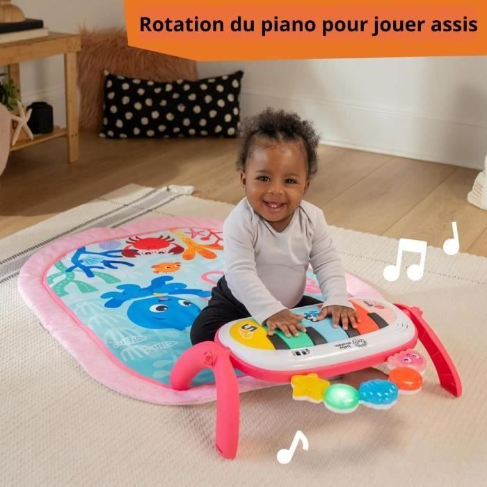 Baby Einstein BAB0074451174139 Tapete de Juego 4 en 1 Niña con Piano, Melodías Patadas, Juguetes Sensoriales Arch, Multilingüe 4