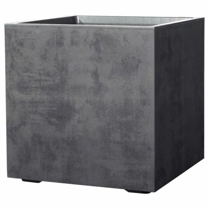Deroma 9H834SZ Maceta Cubo Millennium R Antracita con Reserva de Agua y Ruedas 49 cm 0 Deroma 9H834SZ Maceta Cubo Millennium R Antracita con Reserva de Agua y Ruedas 49 cm 0