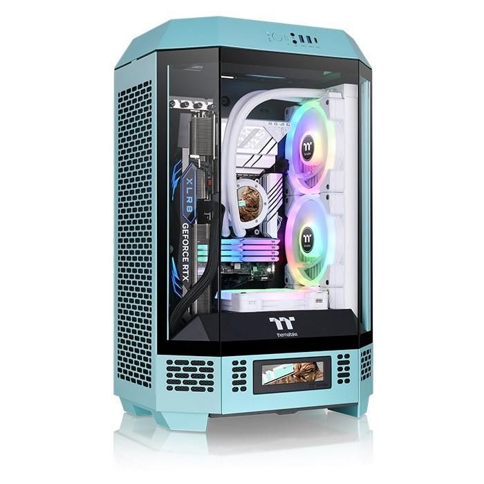 Thermaltake The Tower 300 Turquoise 0 Thermaltake The Tower 300 Turquoise 0