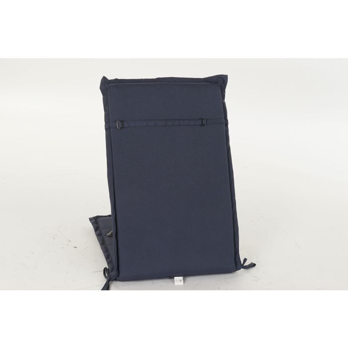 DKD Home Decor Cojín Silla Boho Poliéster Exterior 400h UV Resistente Abrasión Azul Marino Negro 4x115x42 cm 5