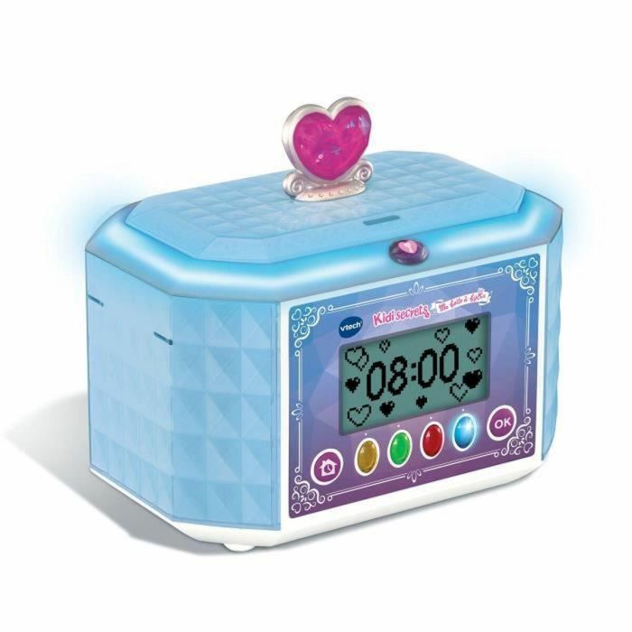Caja-Joyero Vtech My blue jewelry box Azul Plástico Caja-Joyero Vtech My blue jewelry box Azul Plástico
