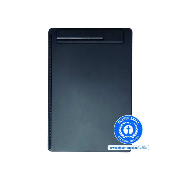 Maul Portanotas DIN A4 Plástico Reciclado con Pinza, Negro 1 Maul Portanotas DIN A4 Plástico Reciclado con Pinza, Negro 1