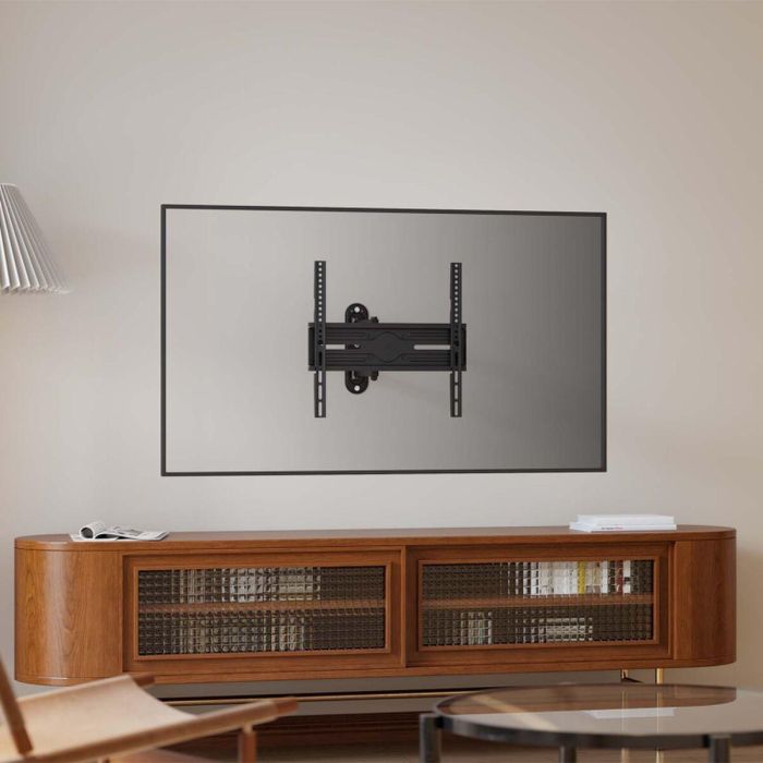 AISENS - SOPORTE ECO GIRATORIO, INCLINABLE Y NIVELABLE PARA MONITOR/TV 35KG DE 32-65, NEGRO 1 AISENS - SOPORTE ECO GIRATORIO, INCLINABLE Y NIVELABLE PARA MONITOR/TV 35KG DE 32-65, NEGRO 1