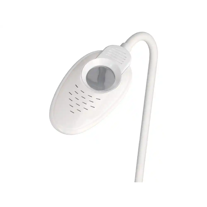 Q-connect Lámpara de Escritorio LED 5W 250 lm con Lupa Iluminación Ajustable Blanco 4