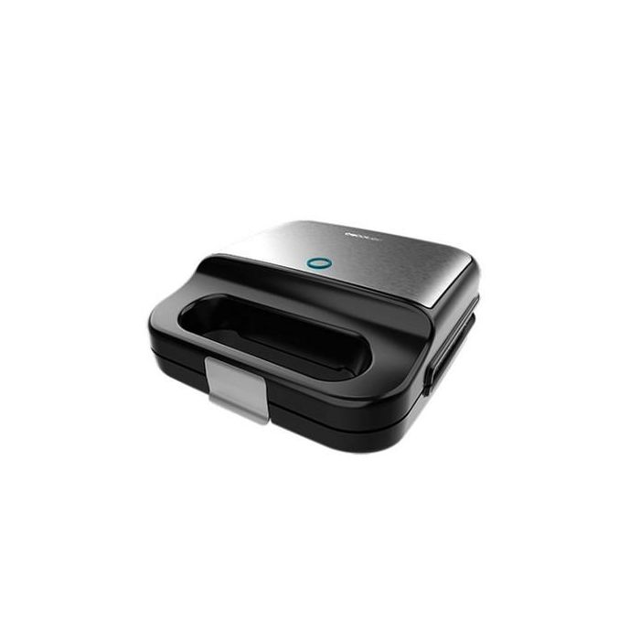 Cecotec 04309 Sandwichera de 1000 W con Carcasa de Acero Inoxidable, Color Negro y Acabado Satinado 2 Cecotec 04309 Sandwichera de 1000 W con Carcasa de Acero Inoxidable, Color Negro y Acabado Satinado 2