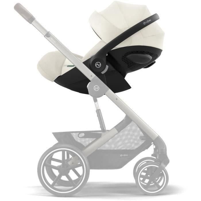 CYBEX - Silla de coche Gr0+ Cloud G i-Size - Tejido Plus - Beige concha 2