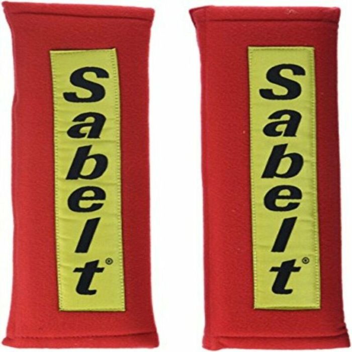 Almohadillas para Cinturón de Seguridad Sabelt Rojo 0 Almohadillas para Cinturón de Seguridad Sabelt Rojo 0