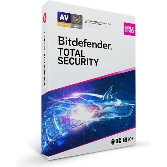 Bitdefender Total Security - 10 dispositivos - 2 años