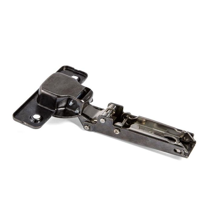 Salice S200 Bisagra Codo Acodado 110º Ø35mm Acabado Titanio Silentia+ Cierre Amortiguado Doble Pistón Made in Italia 1