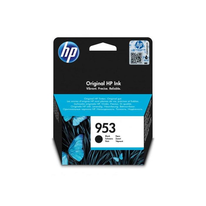 HP L0S58AE Cartucho de Tinta Negra Original 953 | Compatible con OfficeJet Pro 7720, 7730, 8710 y más 1