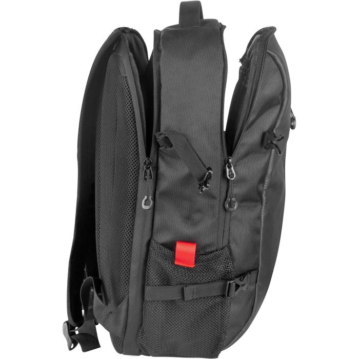 GENESIS Pallad 410 Mochila para Portátil 15.6" Universal, Impermeable, Poliéster 1680D, Senderismo Urbano Negro 6