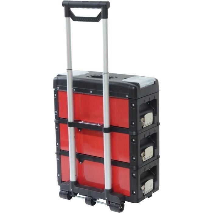 Carro de herramientas DEFPRO 3 módulos apilables 3 Carro de herramientas DEFPRO 3 módulos apilables 3