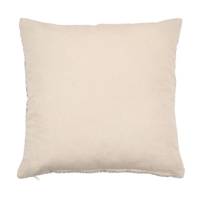 Cojín Blanco-Verde Algodón Decoración 45 X 45 cm