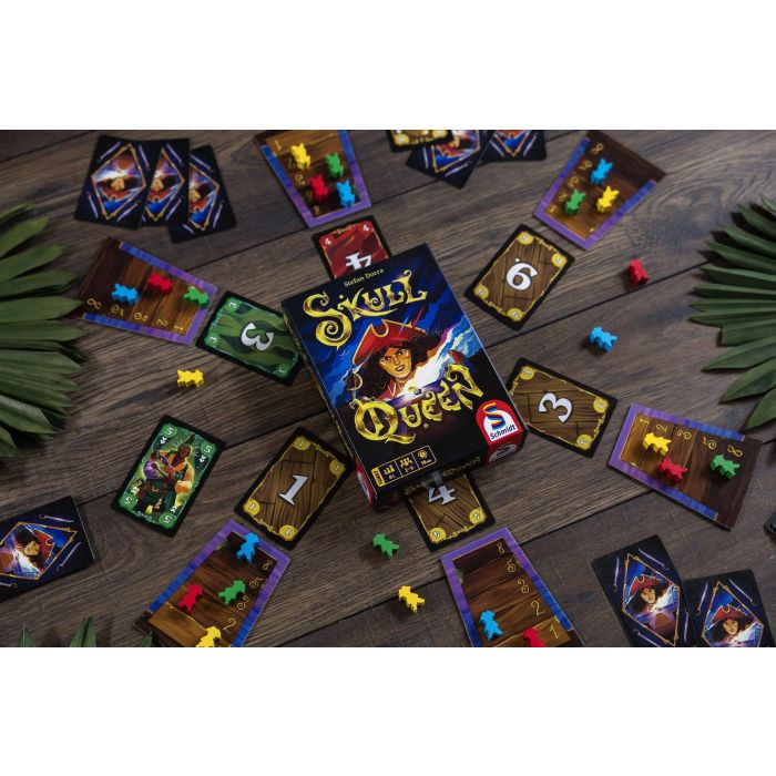 Schmidt Juego de Cartas Skull Queen 49456 - Multicolor, 2-6 Jugadores, Edad 8+