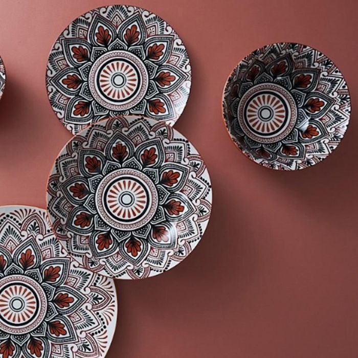 Home Deco Factory Bol 570 Ml Mandala Nar Mirage Diámetro 15 cm 3 Home Deco Factory Bol 570 Ml Mandala Nar Mirage Diámetro 15 cm 3