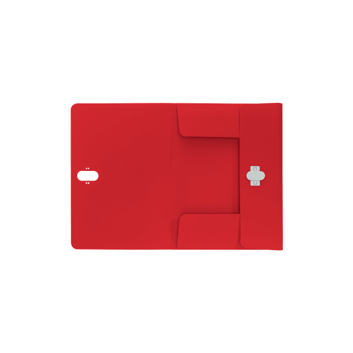 Leitz Carpeta de 3 Solapas Recycle, Polipropileno, DIN A4, Rojo 2