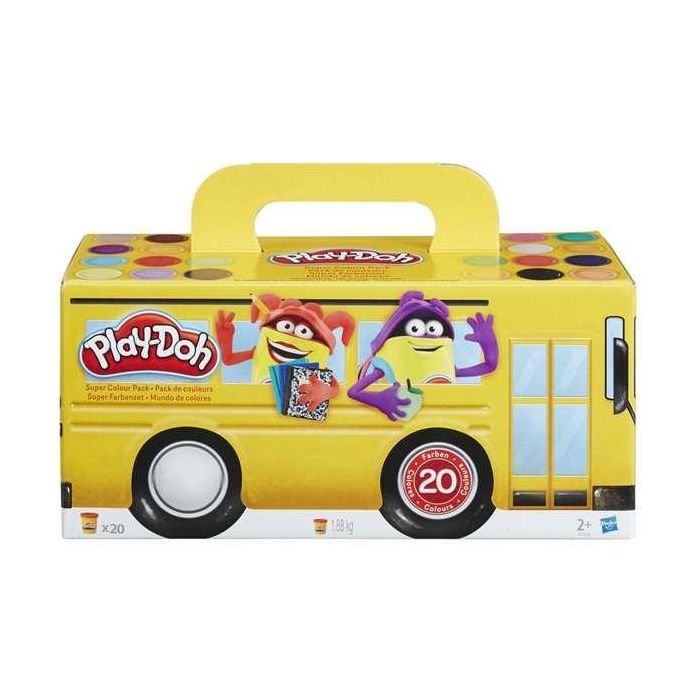 Plastilina playdoh pack 20 botes 2 Plastilina playdoh pack 20 botes 2