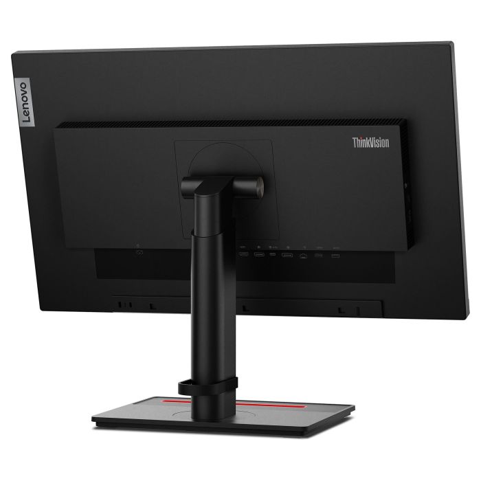 Lenovo ThinkVision T24m-29 Monitor 24" FHD (1920x1080) IPS 60Hz 4ms con USB-C, HDMI, DisplayPort, Altavoces y Base Pivot Ajustable - Negro