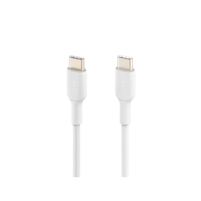 Cable USB-C Belkin CAB003BT1MWH Blanco 1 m 2