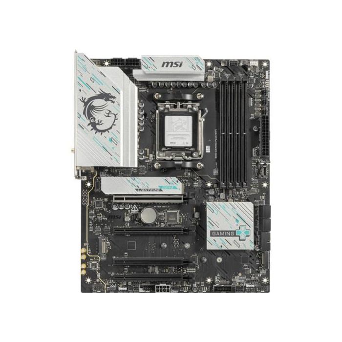 MSI 911-7E56-007 Placa Base B850 GAMING PLUS WiFi AMD AM5 4 DDR5 256GB ATX 1