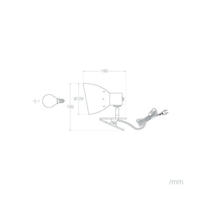 Lámpara de Mesa "Pathein" [SKD-T1003] 7