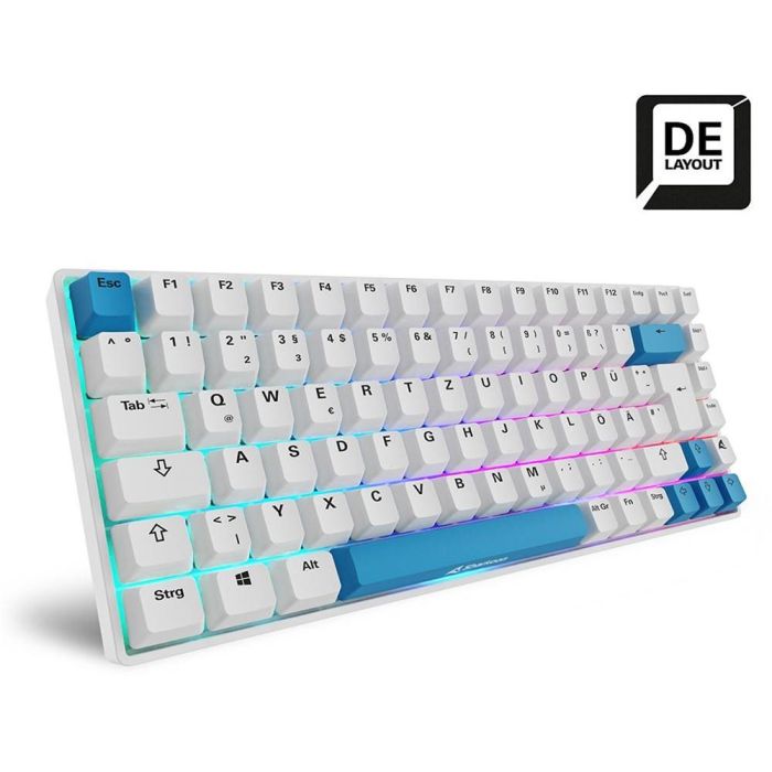 Sharkoon SKILLER SGK50 S3 PBT WHITE 1 Sharkoon SKILLER SGK50 S3 PBT WHITE 1