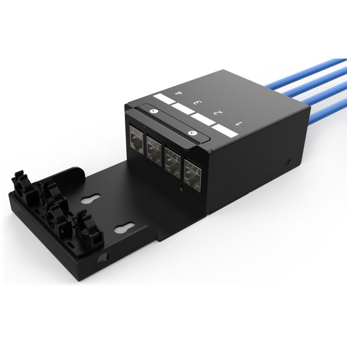 DIGITUS Konsolidierungspunkt-Box 4Ports Keystone Module 2