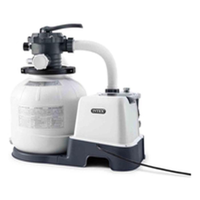 Intex 26676 Sistema de Filtración y Tratamiento de Sal 2 en 1 - Filtro de Arena 6m³/h para Piscinas hasta 32m³ 4