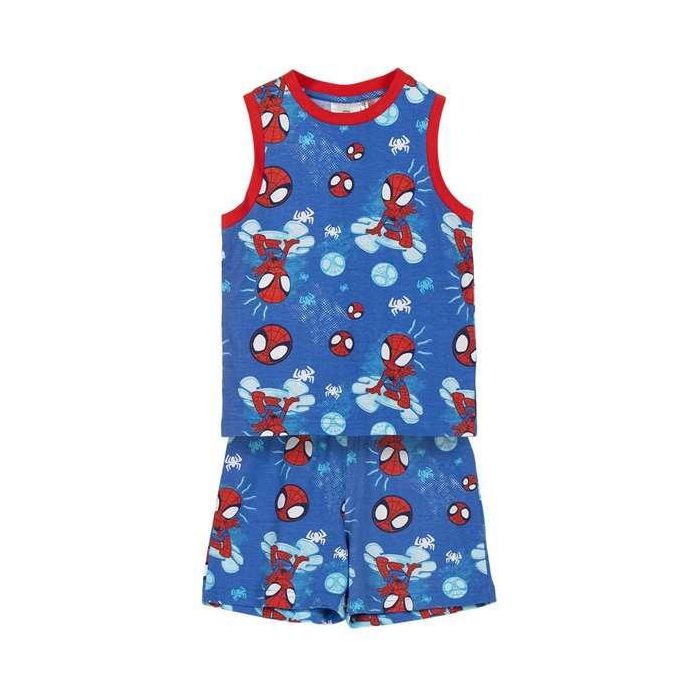 Pijama corto single jersey spidey 5 años