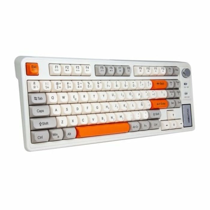 Teclado Owlotech Naranja Qwerty Español 5