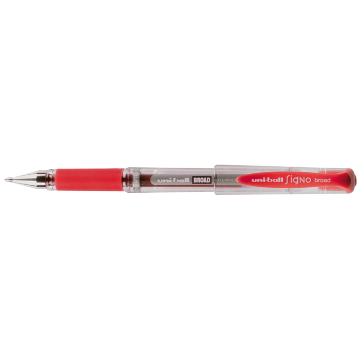 Uni-Ball Rollerball Signo Broad UM-153 1.0 mm Rojo Caja 12 Unidades 1