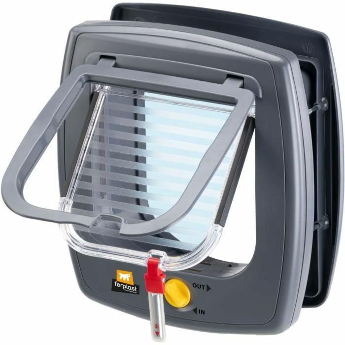 Gatera Ferplast Gris Plástico 11 Gatera Ferplast Gris Plástico 11