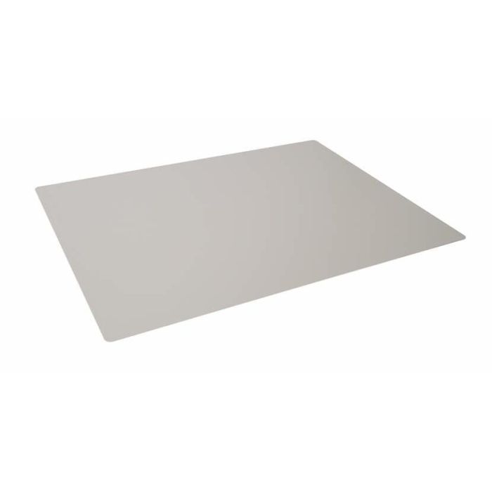 Durable 713310 Alfombrilla de Escritorio de Polipropileno (PP) Gris 650x500mm con Base Antiderrapante y Fácil de Limpiar