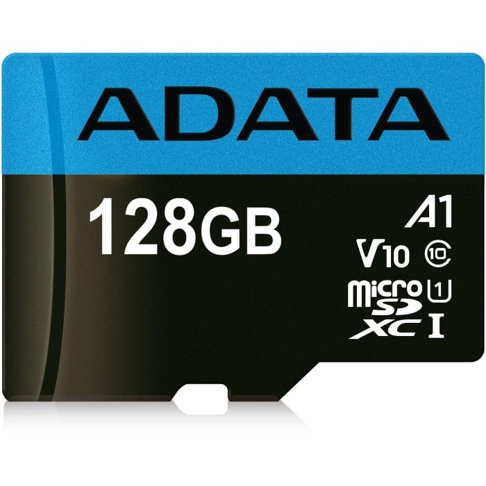 Adata Tarjeta Memoria Micro SD 128GB Clase 10 UHS-I con Adaptador SD 0 Adata Tarjeta Memoria Micro SD 128GB Clase 10 UHS-I con Adaptador SD 0