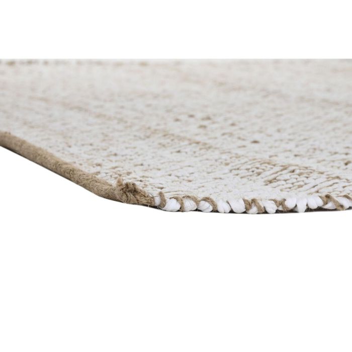 Alfombra Home ESPRIT Blanco Natural 150 x 1 x 230 cm 2