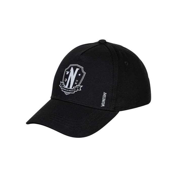 Karactermania Gorra Infantil Miércoles Original 20 x25 x14 cm Algodón Ajustable 2 Karactermania Gorra Infantil Miércoles Original 20 x25 x14 cm Algodón Ajustable 2