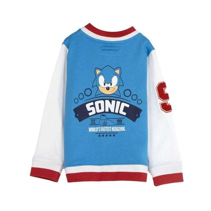 Chaqueta cotton brushed baseball sonic 12 años 1 Chaqueta cotton brushed baseball sonic 12 años 1