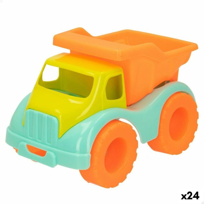 Camión Volquete Colorbaby 18 cm Playa Plástico (24 Unidades) Camión Volquete Colorbaby 18 cm Playa Plástico (24 Unidades)