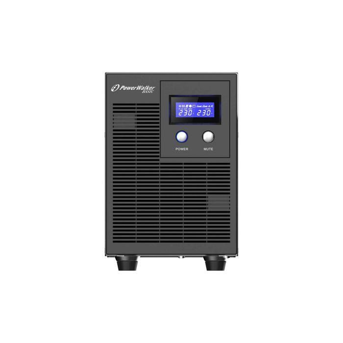 PowerWalker Additionally this series offers an advanced LCD panel with a smart multi-functional button (a double click will mute the alarm and a long-press will control the output).Capacity: 3000VA / 1800W 3 PowerWalker Additionally this series offers an advanced LCD panel with a smart multi-functional button (a double click will mute the alarm and a long-press will control the output).Capacity: 3000VA / 1800W 3