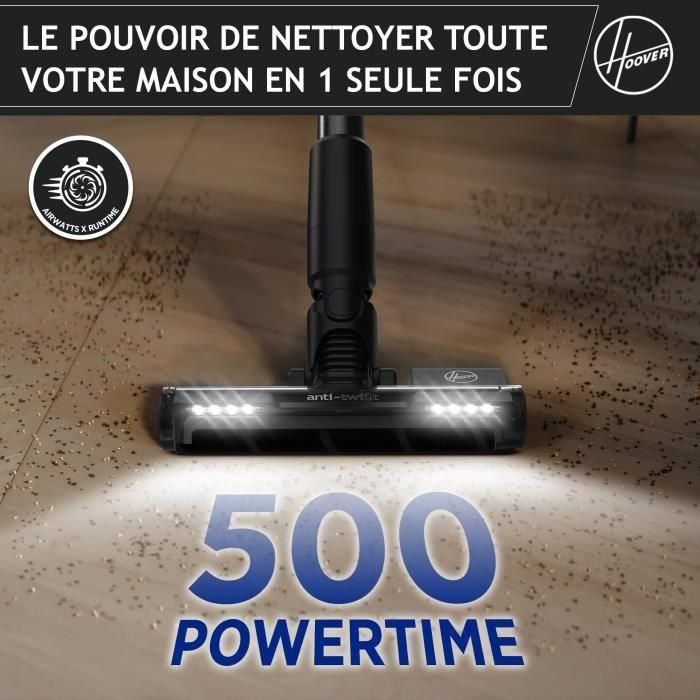 Aspirador Escoba Inalámbrico - HOOVER HF201P - Ultraligero, Potente 50AW, Turbocepillo Especial para Mascotas, Tecnología Ultra Compacta x3 4 Aspirador Escoba Inalámbrico - HOOVER HF201P - Ultraligero, Potente 50AW, Turbocepillo Especial para Mascotas, Tecnología Ultra Compacta x3 4