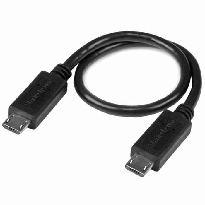 Cable Micro USB Startech UUUSBOTG8IN Negro 1 Cable Micro USB Startech UUUSBOTG8IN Negro 1