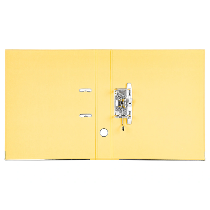 Liderpapel Archivador de Palanca Folio Documenta Forrado PVC, Rado, 52 mm, Amarillo 5
