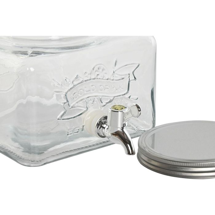 Dispensador Bebidas Basicos DKD Home Decor Transparente 25 x 16 x 19 cm 3 Dispensador Bebidas Basicos DKD Home Decor Transparente 25 x 16 x 19 cm 3