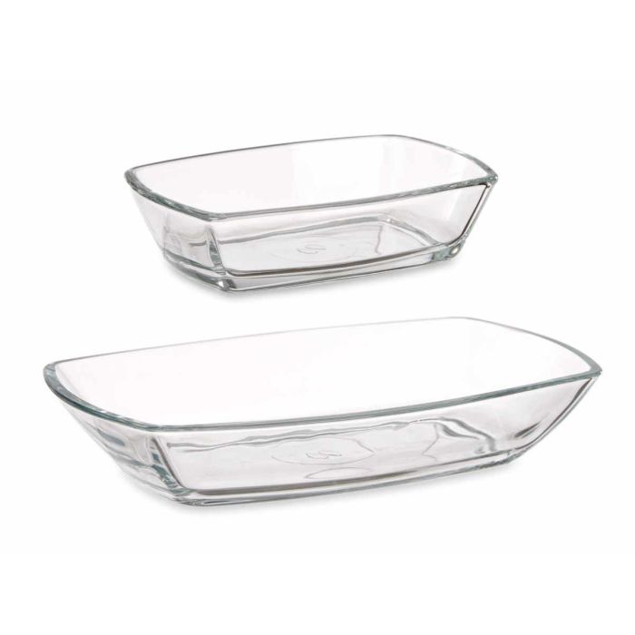 Pasabahce Set 2 Platos Tokio 18 cm y 12 cm Vidrio Transparente (Set de 6) 1