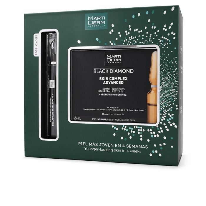 Martiderm Black Diamond Skin Complex Advanced Ampollas Estuche 2 Pz