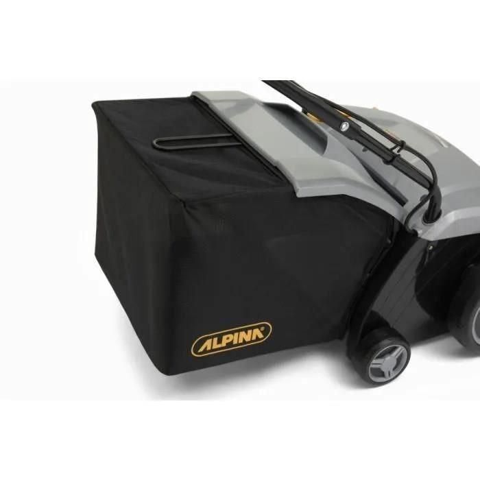 Escarificador eléctrico ALPINA 1300W - ASC 1.3E - 32cm cortado en bolsa de lona de 40L 1 Escarificador eléctrico ALPINA 1300W - ASC 1.3E - 32cm cortado en bolsa de lona de 40L 1