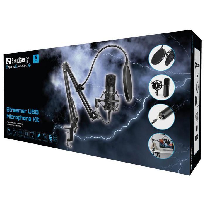 Sandberg Streamer USB Microphone Kit 2 Sandberg Streamer USB Microphone Kit 2