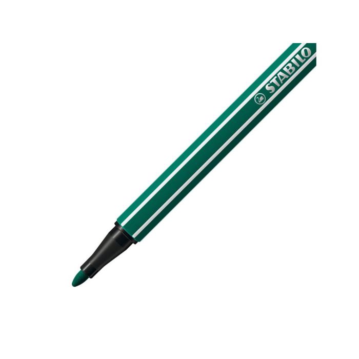 Stabilo Rotulador Pen 68 Verde Turquesa Caja 10 Ud 1