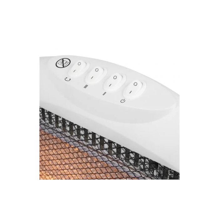 Tristar Calefactor KA-5129 1200W con Termostato Regulable y 3 Ajustes de Calor para Camping y Hogar, Portátil 1