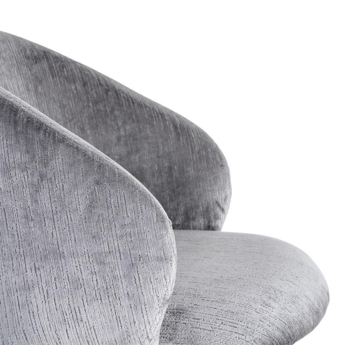 Silla Gris Tejido-Metal Contract 58 X 60 X 80,50 cm